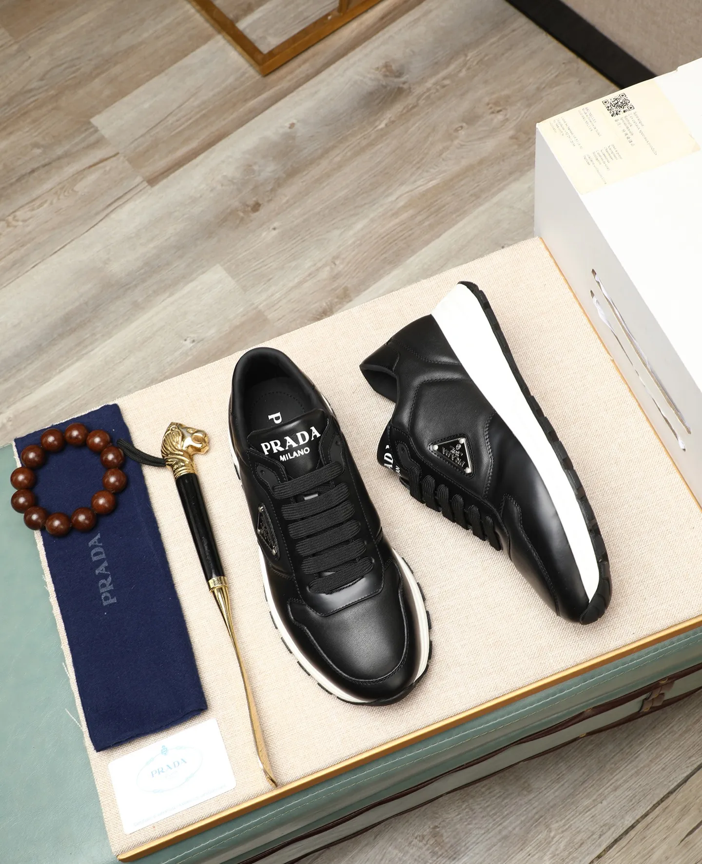 Men's shoes 💰540 🌹🌹[PRADA—Prada] 2025 latest model 🙈original replica! 👟👟👟Available here. The workmanship is top-notch. The upper is made from Italy. 🇮🇹Imported first-layer cowhide. ❗️Breathable genuine leather lining @Suitable for travel. The original version has an enlarged engraved sole, making it suitable for all kinds of travels, showing low-key luxury. Let quality speak for itself. Color: Size: 38-45